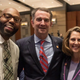 Christopher Emdin and Virginia Gov. Ralph Northam and his wife, Pamela.